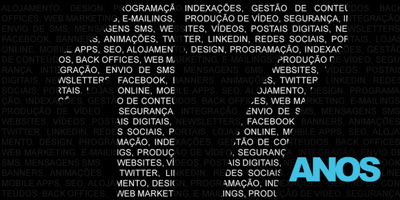17 anos a desenvolver web sites, lojas online e portais